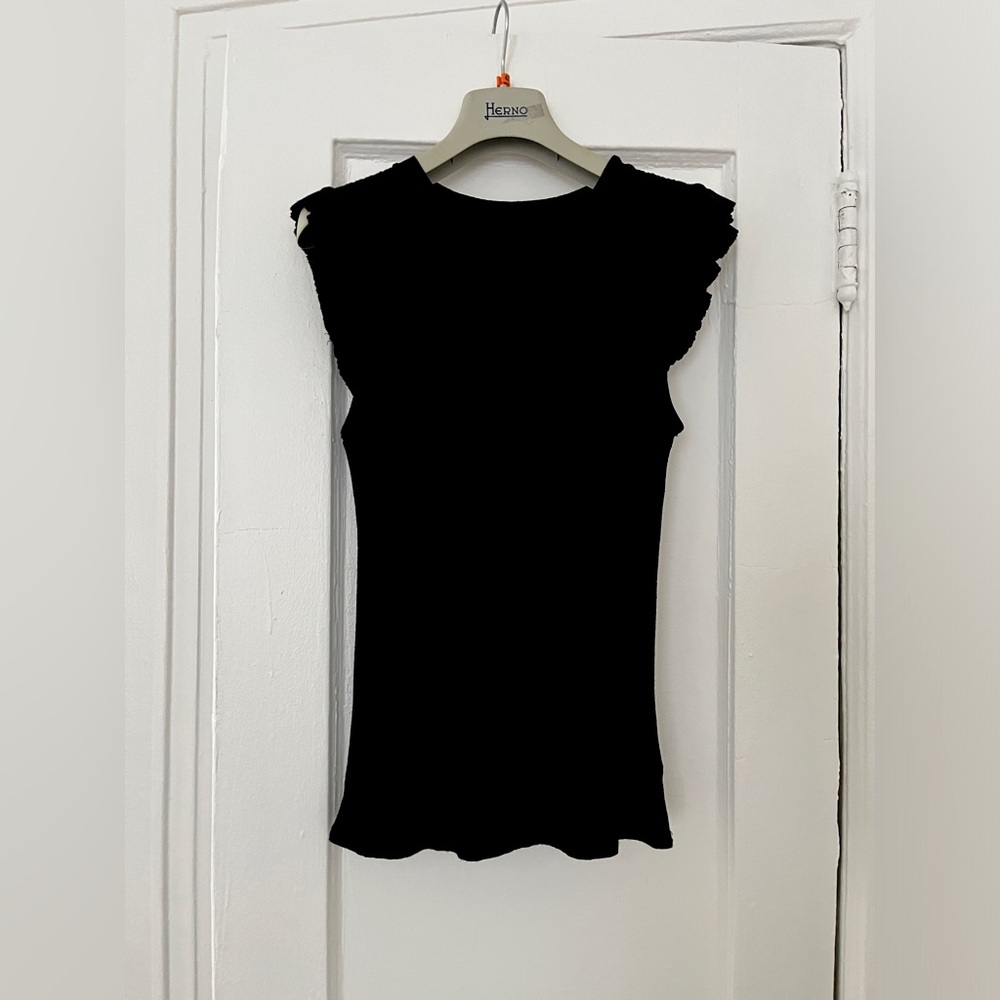 Carbon 38 Ribbed Sleeveless Modal Top